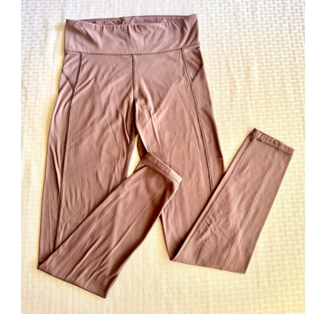 Aeropostale Mauve Pink High Waisted Athletic Leggings Medium Style 2844